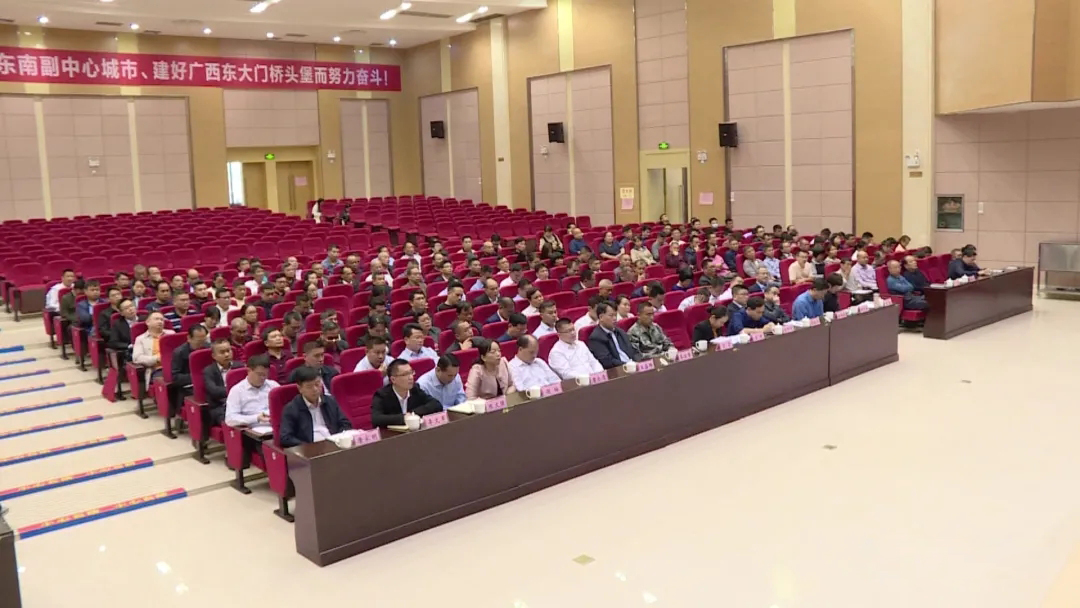 广西省岑溪市召开第四届中国（岑溪）石材建材博览会动员大会