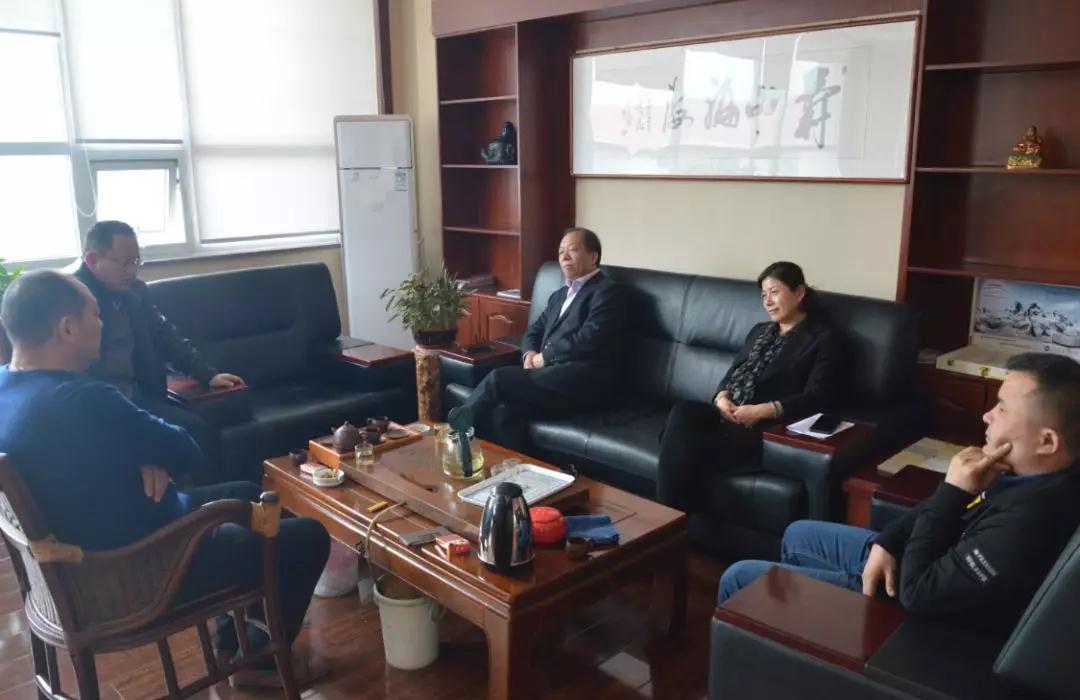 山东省石材行业协会考察调研五莲石材产业