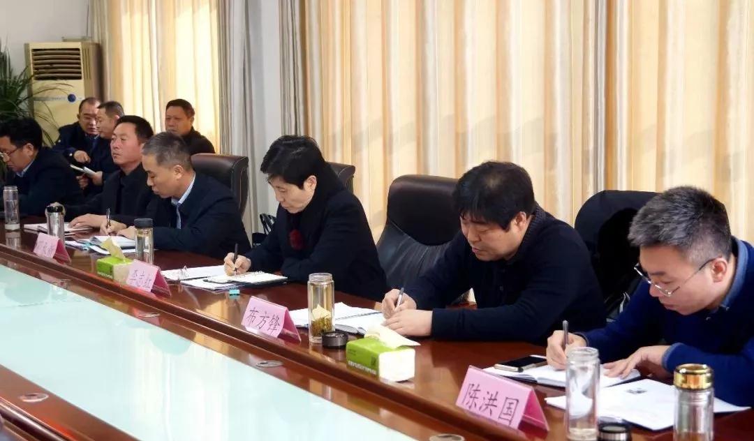汶上县委书记到白石镇督导石材行业转型升级工作