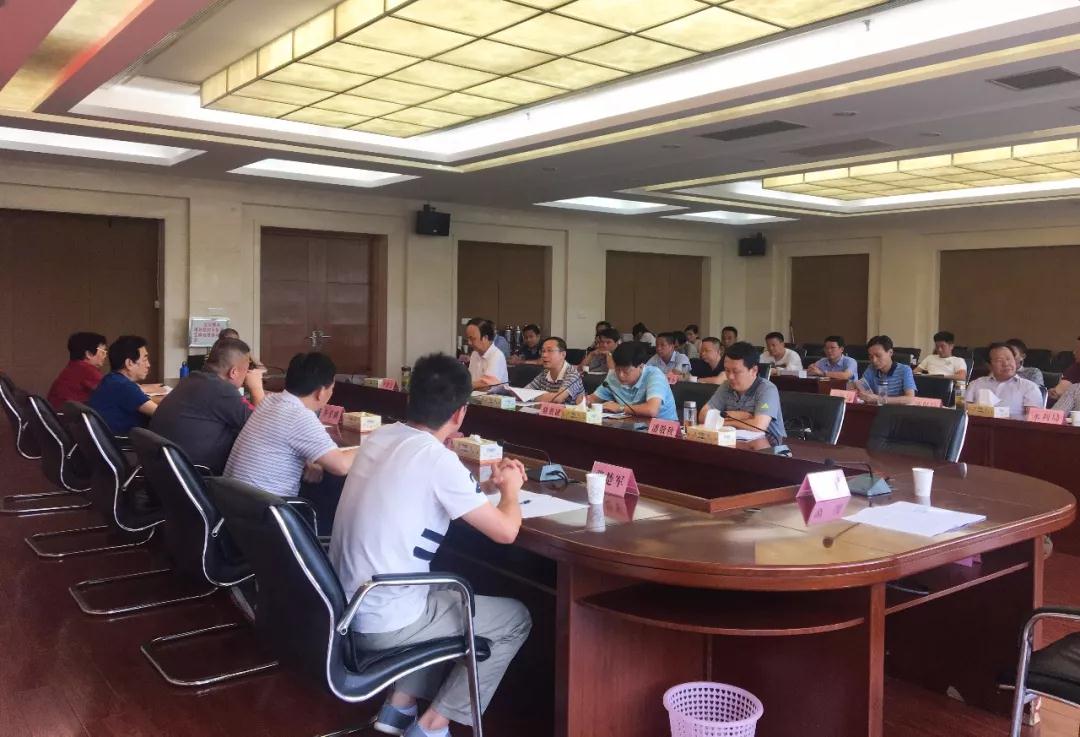 中国石材协会莅临中部（麻城）石材循环经济产业园考察工作